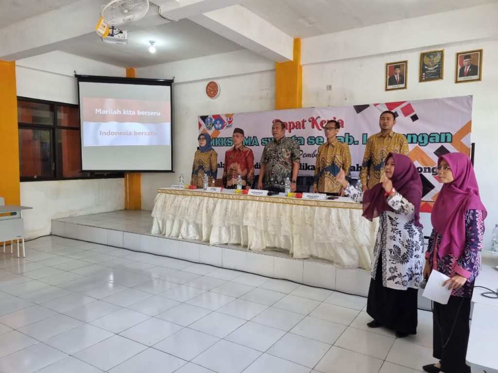 RAPAT KERJA MUSYAWARAH KERJA KEPALA SEKOLAH (MKKS) SMA SWASTA KABUPATEN  LAMONGAN. | SMAS RAUDLATUL MUTA`ALIMIN